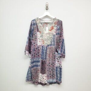 Simply Noelle Flowy Boho Dress Size S/M